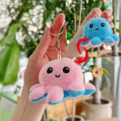 10CM Octopus Plush Key Chain