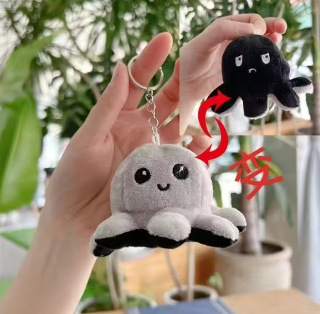 10CM Octopus Plush Key Chain