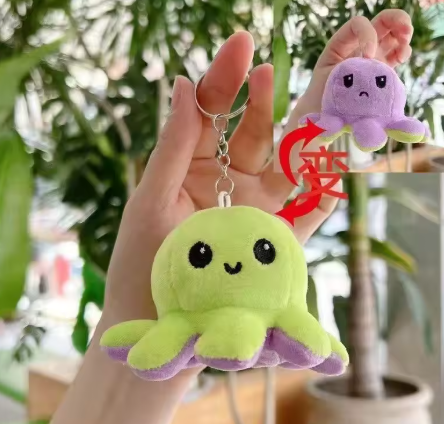 10CM Octopus Plush Key Chain