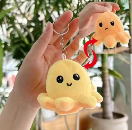 10CM Octopus Plush Key Chain