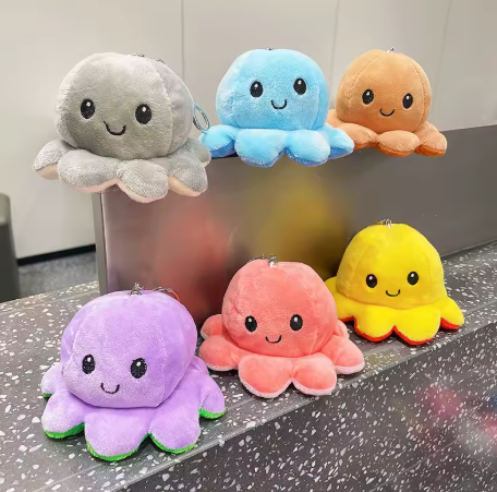 10CM Octopus Plush Key Chain